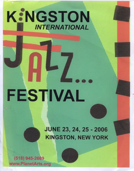 Kingston International Jazz Festival Poster